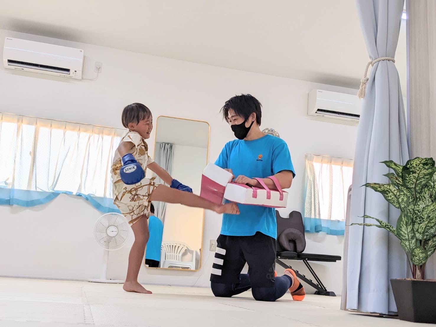 護身術キックボクシングの様子2